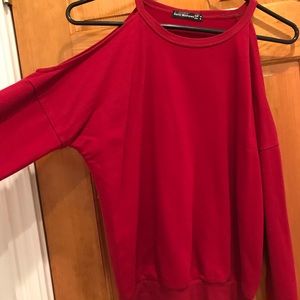 Cold shoulder top